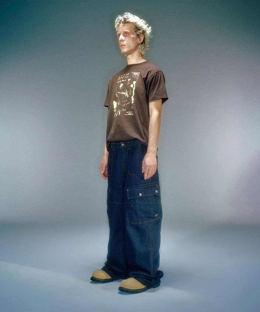 Beikeonteuakaibeu Wayen Military Cargo Pants Deep Blue