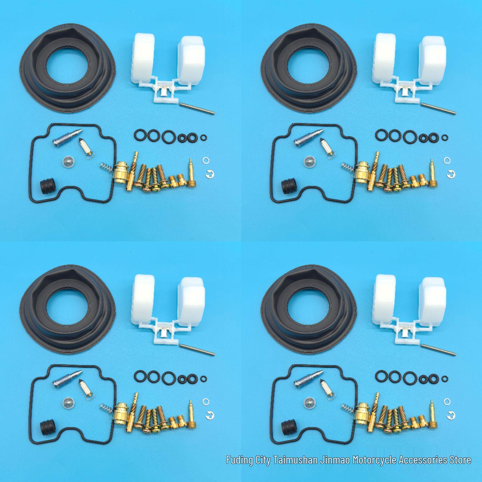 4-Piece Carburetor Repair Kit for Suzuki GSF1200 Bandit (2001-2005) Consult customer service