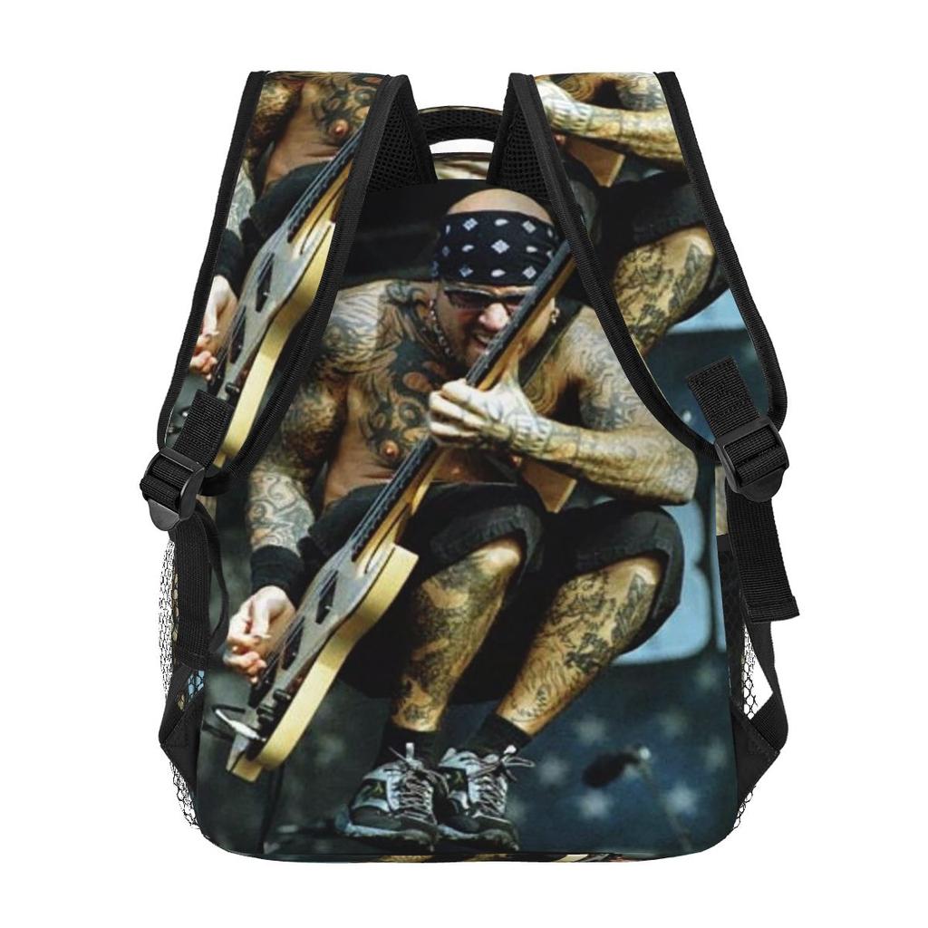 Biohazard Band Tour Backpack Student Boys Girls BookBag Children School Bag Laptop Shoulder Bags for Men Women
