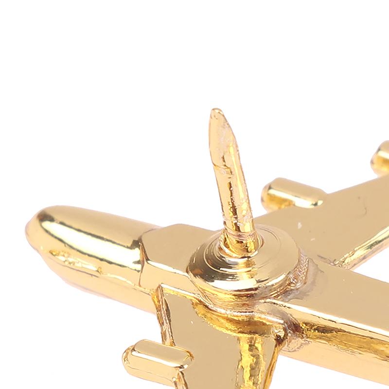 Metal Airplane Brooch Diy  Pin Alloy Badge Vintage Pin Buckle Badge Buckle Jewelry Accessories