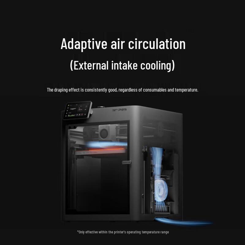 Bambu Lab P2S High-Speed FDM 3D Printer CN plug (adapter included)