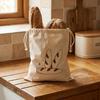 2PCS Large Linen Bread Bag Eco Friendly Drawstring Bread Bag Food Container  Homemade Bread