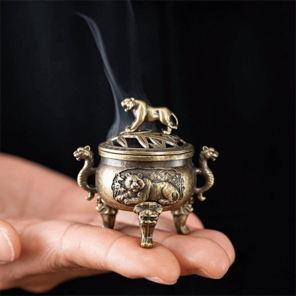 Hollow Out Incense Holder Alloy Incense Accessories New Aromatherapy Tool  Home Decoration