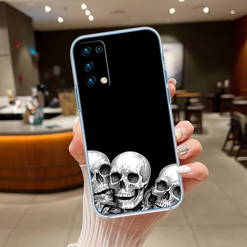Skeleton Skull Phone Case for Motorola G14 G15 G24 G30 G31 G32 G34 G41 G42 G51 G52 G50 G60S G60 G62 G72 G71 G73 G84 G85 G200 E32