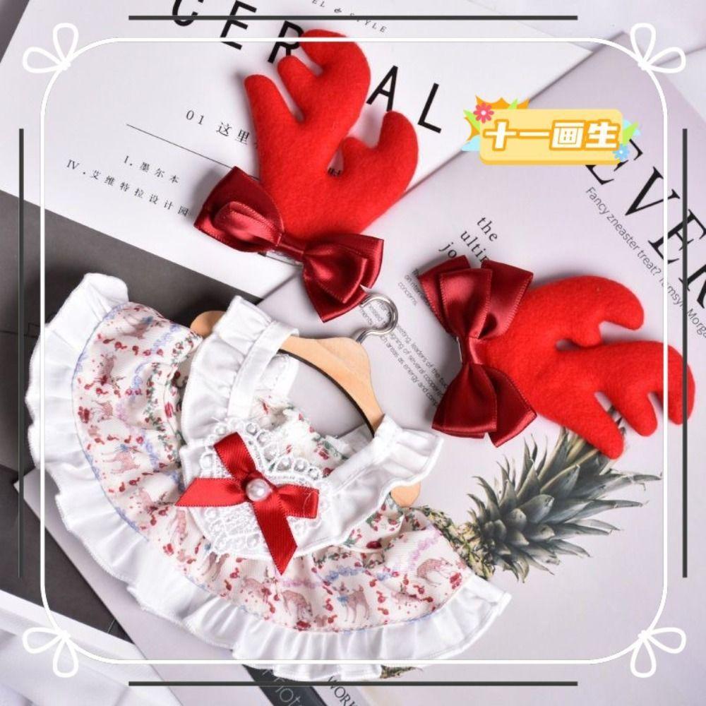 Doll Accessories 20cm Cotton Doll Clothes Kawaii Cotton Doll Skirt  Idol Star Doll