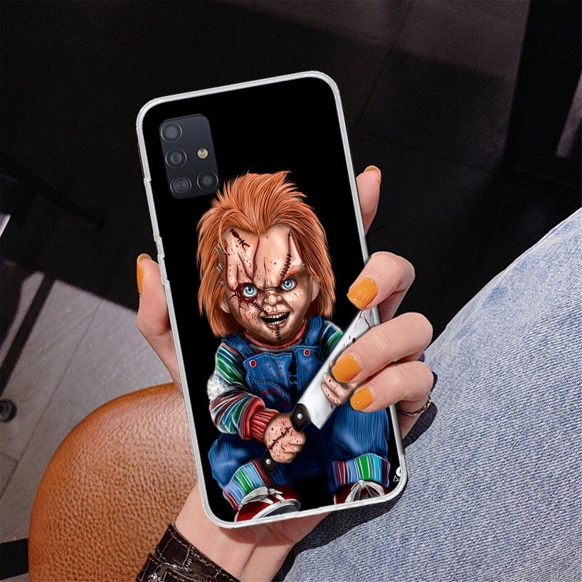 

Chucky Child s Play Phone Case For Samsung Galaxy A52 A32 A22 A12 A51 A31 A50S A30S A20S A10S Note 20 Ultra 10 Plus S10 A72 A71 Samsung A31