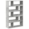 Vidaxl Regał, Szarość Betonu, 100X33X156,5 Cm, Materiał Drewnopochodny