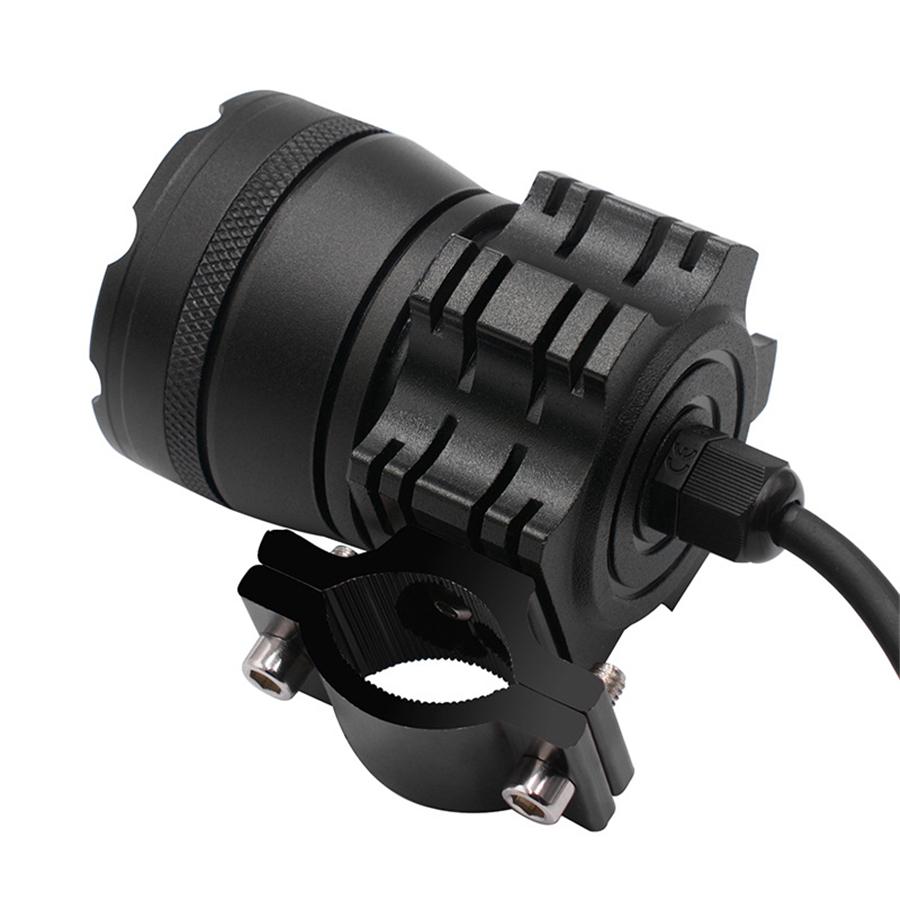 2PCS 180W 6500K 7800 LM Universal Aluminum Alloy 9 CREE Chips LED Motorcycle Headlights Motos Bulb Motorbike Waterproof