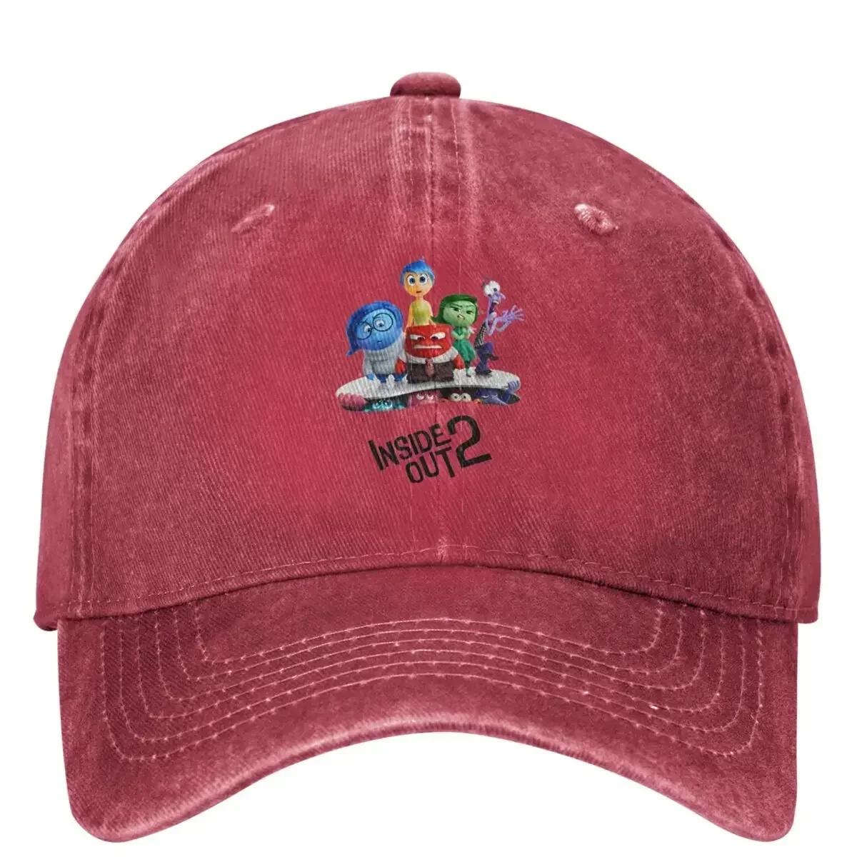 

Inside Out Logo Casual Baseball Cap Summer Trucker Hat Breathable Hiking Fishing Snapback Cap Women Men Trendy Baseball Caps One Size