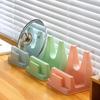 Lid Holder Seated Kitchen Countertop with Water Tray Household Lid Cutting Board Storage Rack Spatula Spoon Storage Rack