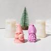 Christmas Gnome Mold Dwarf Ornament Molds Gnome Epoxy Resin Casting Molds Silicone Resin Mold Non-Stick For Home Crafting Decor