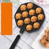 Takoyaki Octopus Ball Maker Pan Nonstick Cake Grill 12 Holes Baking