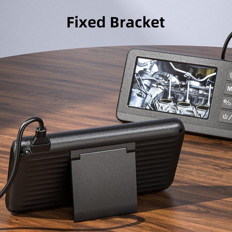 Nowy ręczny boroskop przemysłowy kamera HD 1080P 4,3-calowy duży ekran wodoodporny boroskop IP67 obsługuje robienie zdjęć i nagrywanie filmów