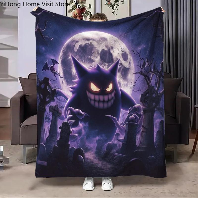 Charizard Pokemon Japan Cartoon Flannel Blanket Fluffy Children and Adults Sofa Plush Bedspread Throw Lunch Blanket for Sofa Bed