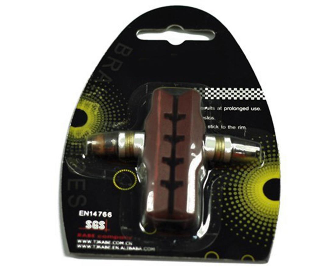 Sturdy Durable Rubber Mountain Road Folding Bike Bicycle Cycling Riding Brake Pads Blocks