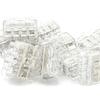 10Pcs 4-Way Push In Terminals Wire Connectors Helacon Plus Mini