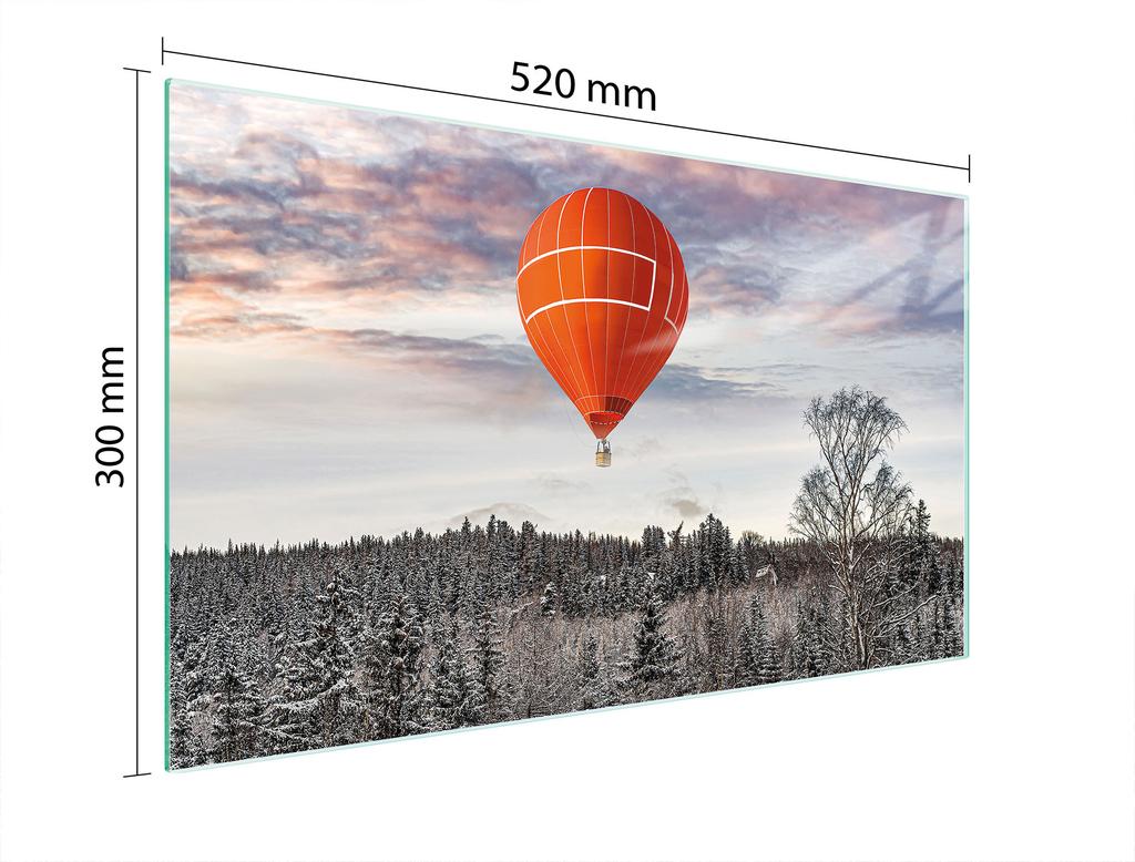 SZKLANA DESKA DO KROJENIA 52x30 BALON