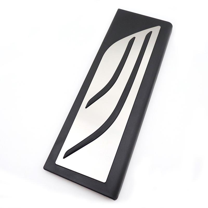 Non-Slip Pedal Covers for 18-20 BMW X3: Accelerator, Brake, Rest Area Modification.