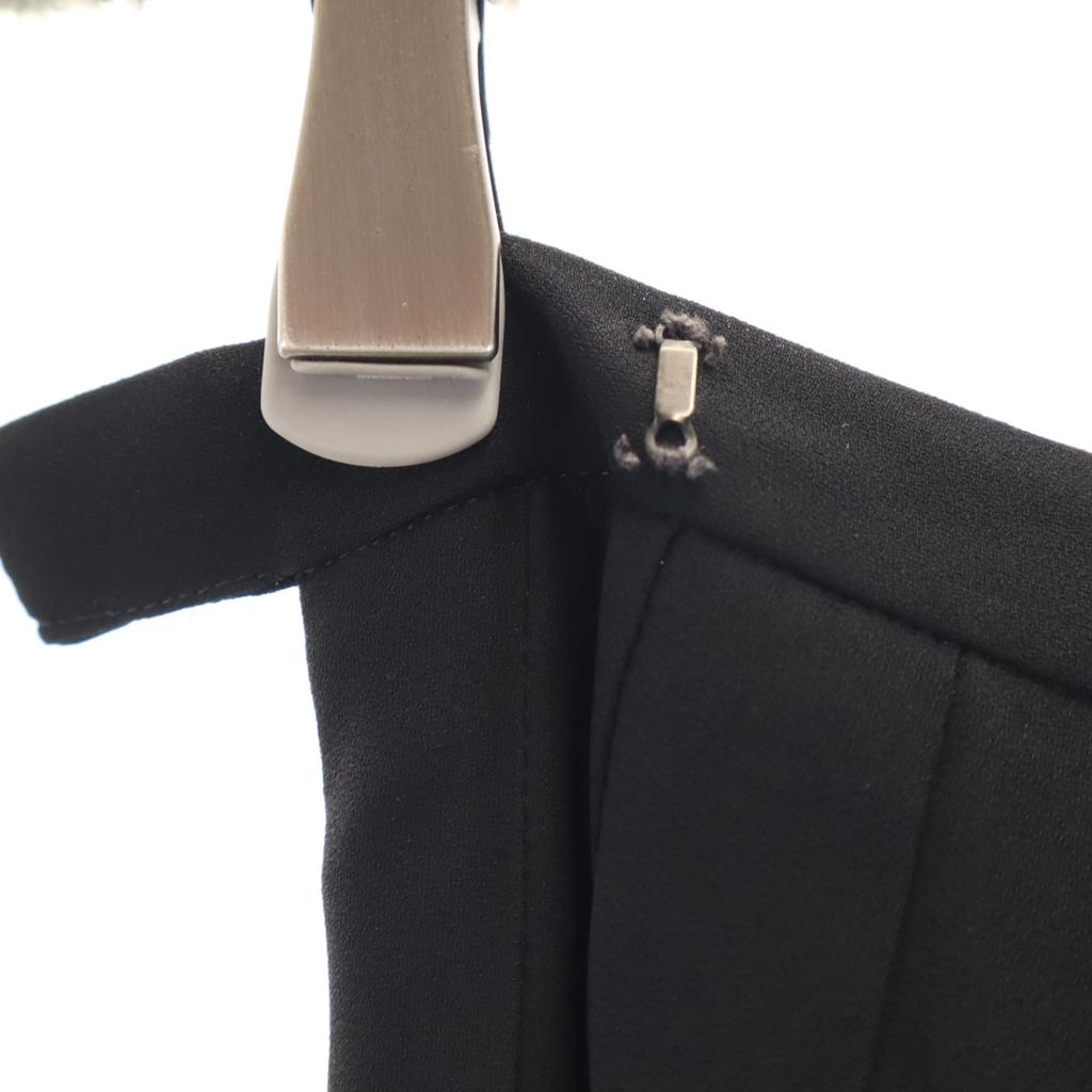 INED Made In Japan Midi Length Pleated Skirt 2 Black Women Used