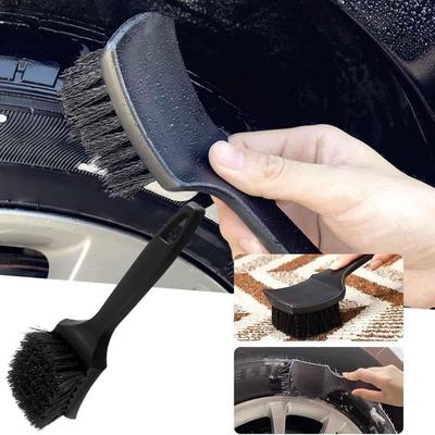 Car Tire Brush Hard-Bristled Tire Brush for Car Detailing Scrubber Cleaning Tools for Exterior Washing Auto Sedan Truck RV SUV