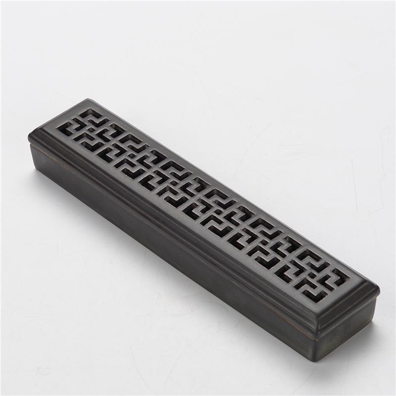 Ceramic Long Hair Incense Holder Sandalwood Burner Ornament