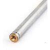 Unifizz 2mm Dia Silver Female Thread FM Portable Radio TV 6 Sections Telescopic Antenna 480mm