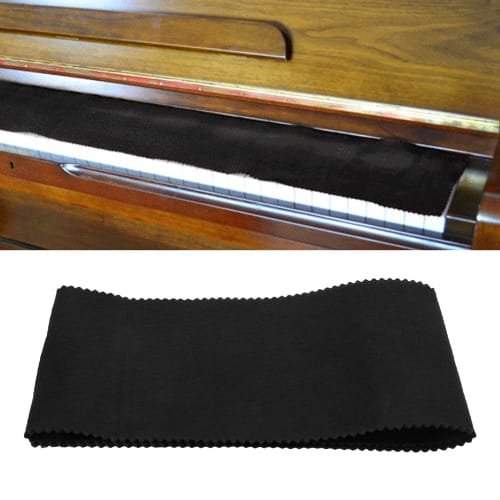 CHICIRIS Washable Piano Keyboard Cloth, Piano Cover, Electronic Piano Cover, Key Cover, Keyboard Universal Dust Cloth, Piano Keyboard Cloth with Simpl