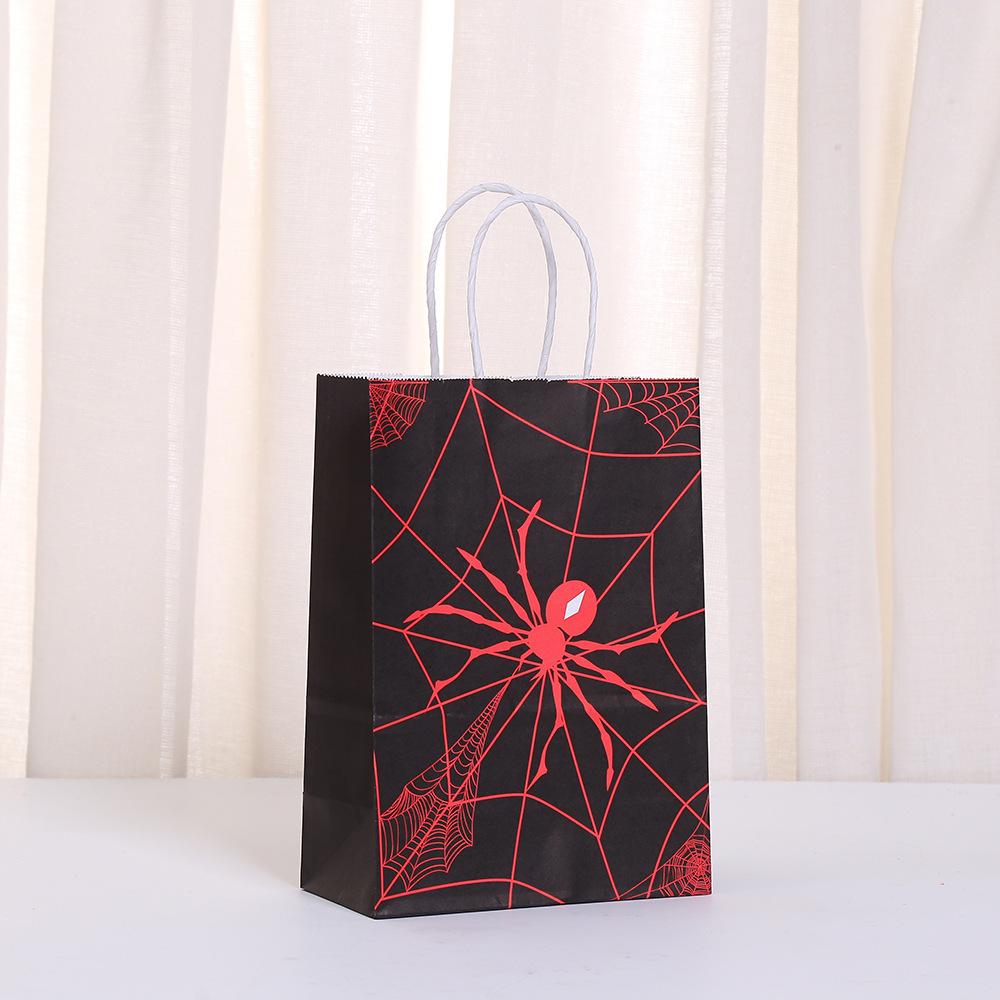 StoBag Halloween Spider Web Gift Wrapping Bags Personalized Packaging Bags For Sweets Luxury Designer Bags Birthday Candy Treat