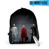 Cartoon Youthful Game Hitman School Bags Notebook Backpacks Boys/Girls 3D Print Oxford Waterproof Key Chain Small Travel Bags