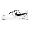 Nike Court Vision 1 Anime Abrasion Resistant Slip Resistant Low top Skateboard Shoes Unisex Black White DH2987-101(Team1644-)