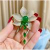 Senior Brooches Flower Leaf Brooch Pins for Women Suit Pendant  Fashion Brooches Jewelry