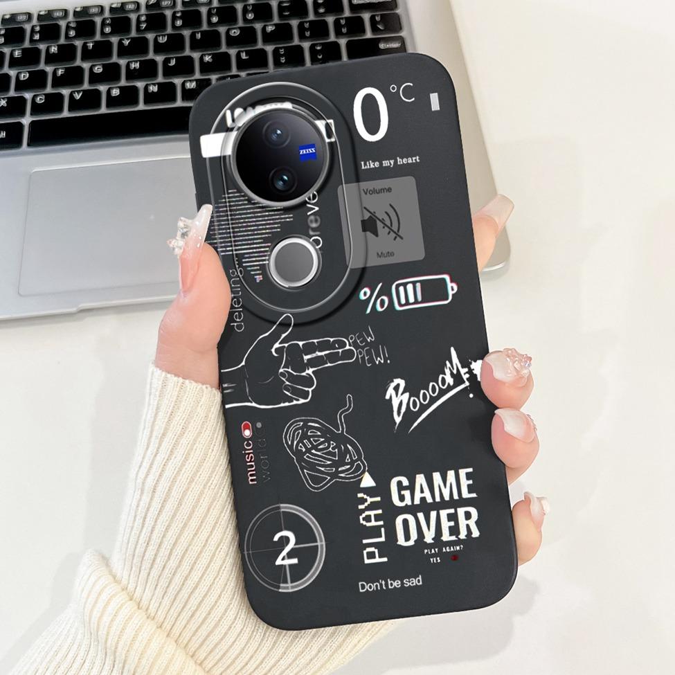 

For Vivo V50 V2427 Back Cover For Vivo V50 Case Silicone Fashion Luxury Cute Cartoon Cool Boys Shockproof Bumper Funda Vivo V50 V2427