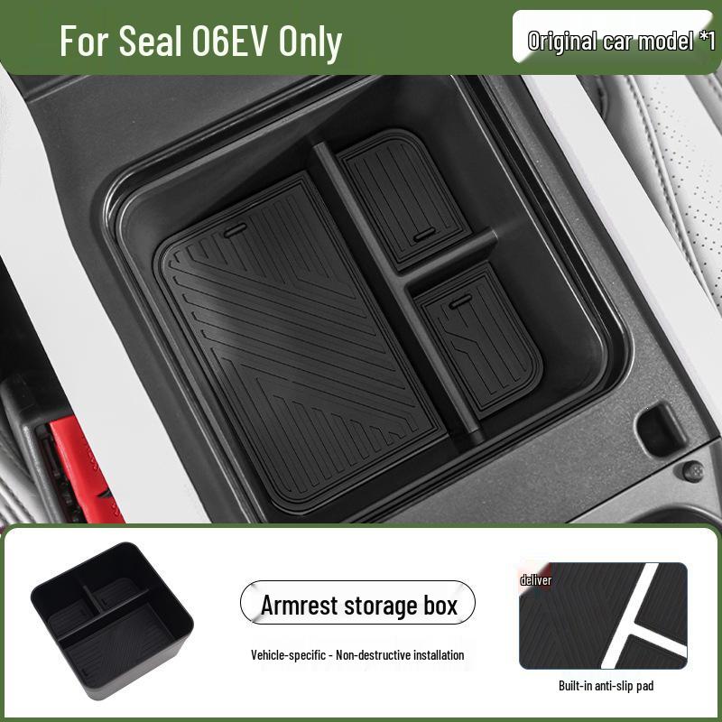 BYD Seal 06EV Car Interior Accessories: Center Console & Rear Storage Box