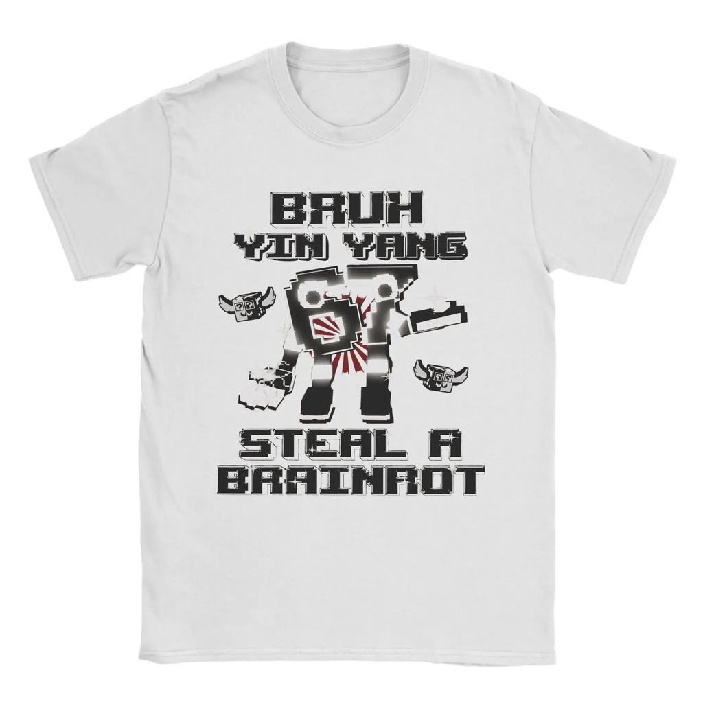Teal A Brain Rot 67 Six Seven Funny Gamer Meme for Men and Women Oversized TShirt 67 Funny Italian Gaming Y2k Tee Tops Cotton