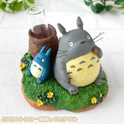 Ghibli Goods My Neighbor Totoro Vase Hito Yasumi (2024) Studio Gift Ornament Stylish Cute Interior Character