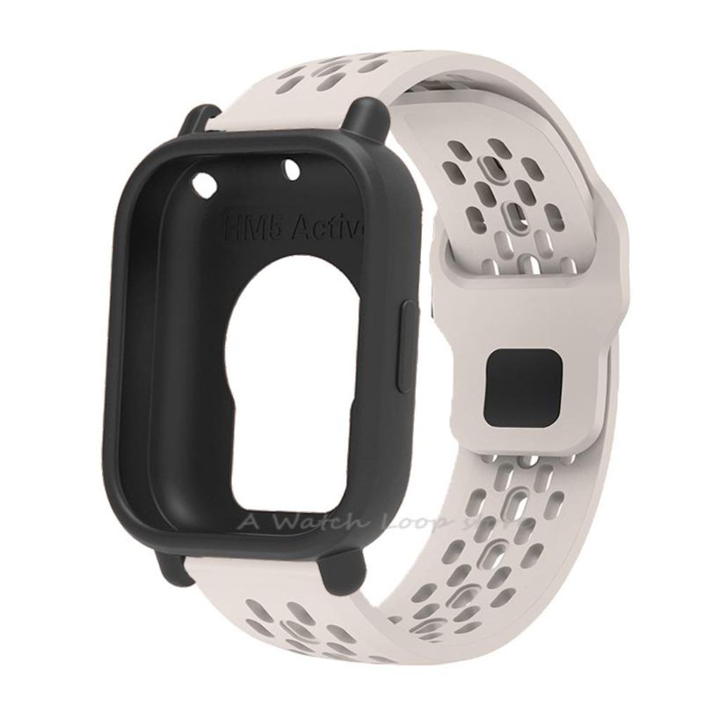 Band+Case For Redmi Watch 5 Active Silicone Strap Cover Sport Wristband Correa For Redmi Watch 5Lite Band Shell Suit Accessories