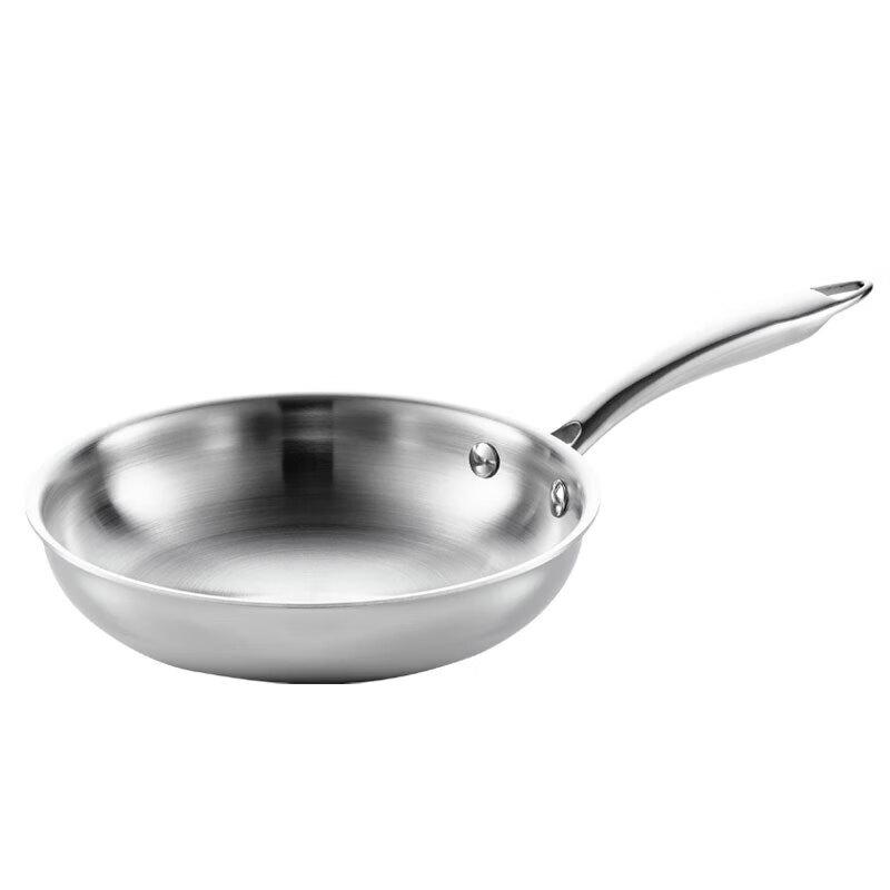 Shangheng 24cm 304 Stainless Steel Frying Pan