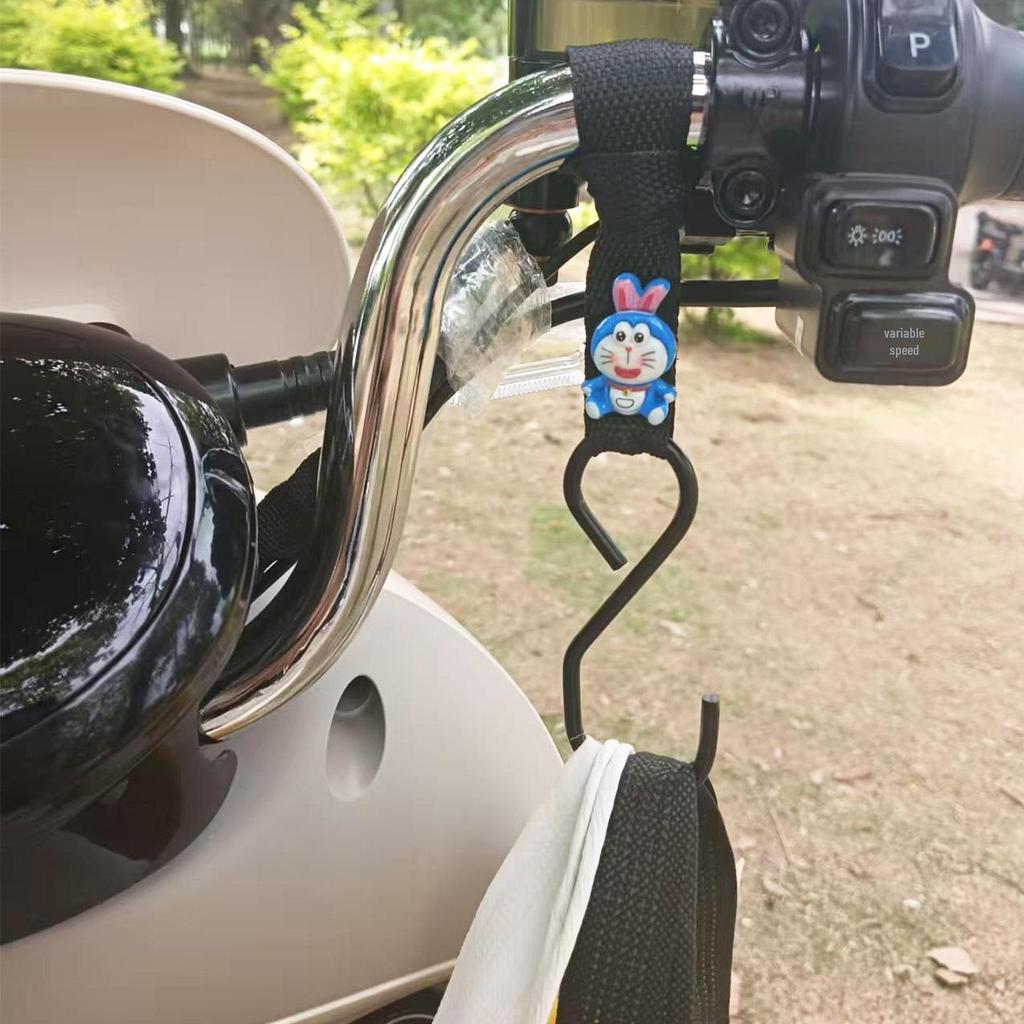 Portable Cartoon Scooter Hook for Helmets and Bags