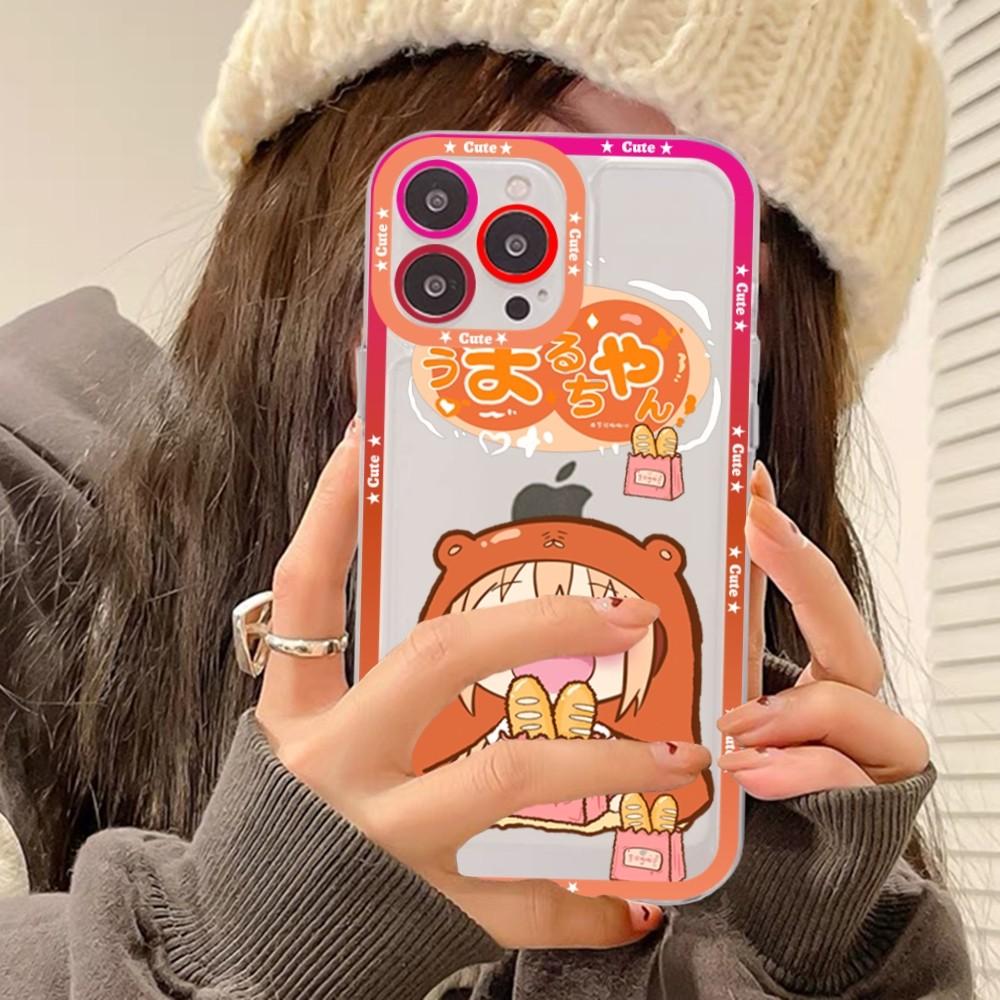 Himouto Umaru-chan Anime Phone Case For iPhone 15 13 14 Pro Max XS XR 12 11 Pro 13 Mini Soft Clear Back Cover