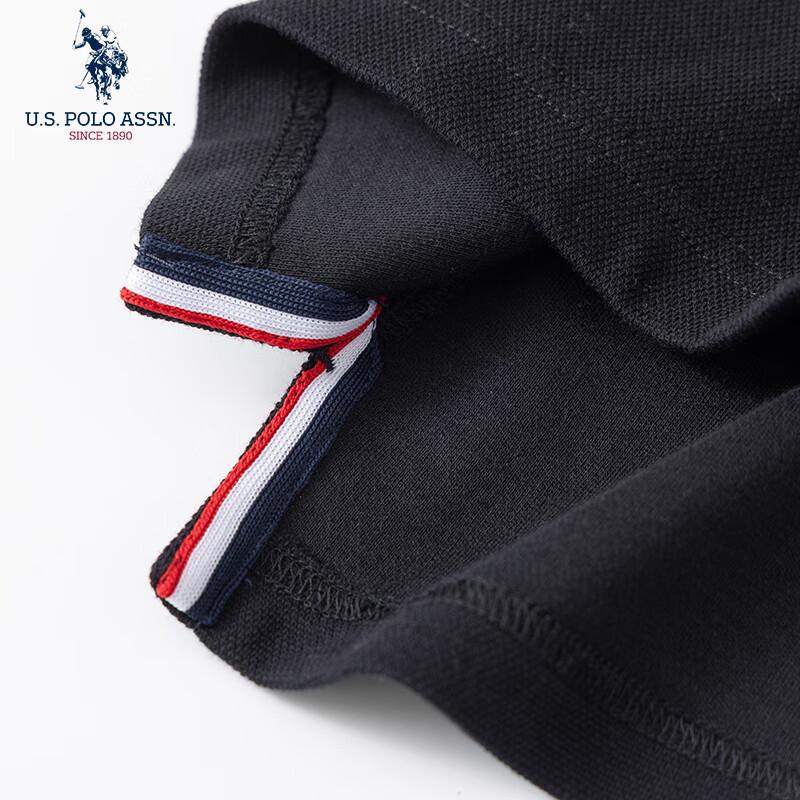 U.S. Polo Assn. Herren Business Casual Langarm-Poloshirt