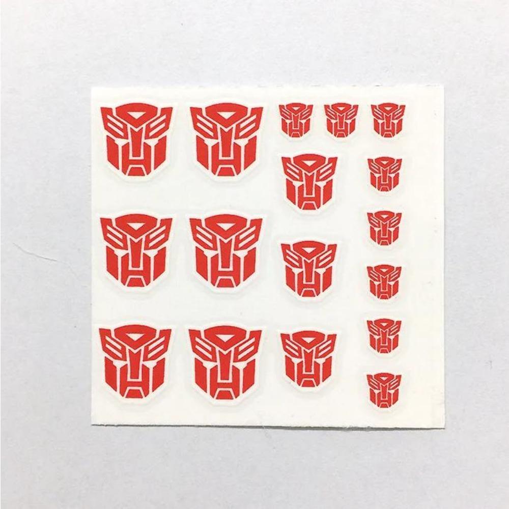 

Десептикони Автоботи G1 Наліпки 45+ Символ Декаль для Кастомного DIY Сцени Аксесуари Декорація Автомобільна Наліпка