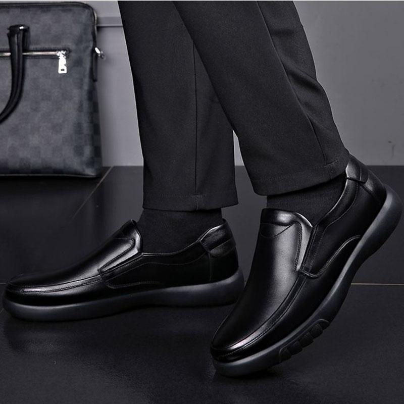 Pánské boty Ležérní značka léto Pánské mokasíny z pravé kůže Pohodlné nazouvací boty