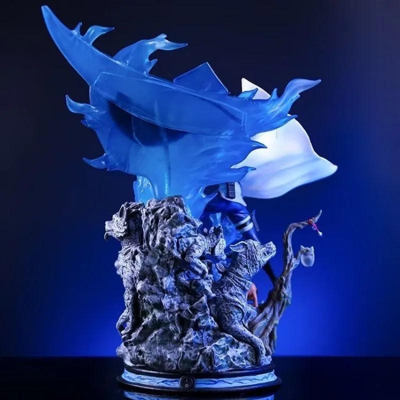 28cm Pvc Naruto Gk Anime action Figure Hatake Kakashi toy Figure Statue Ornament Collection Model Decora Figurine Christmas gift