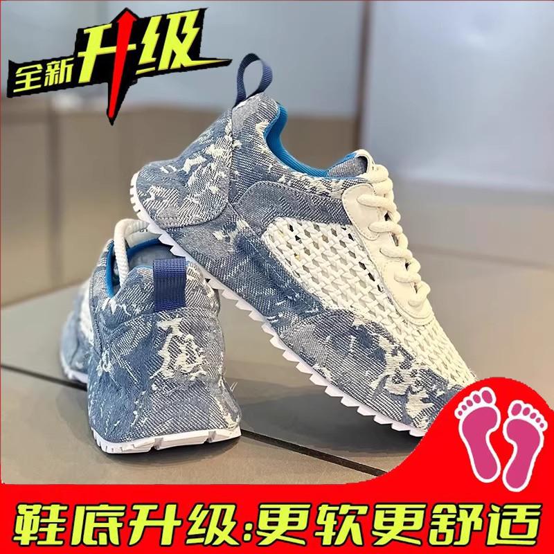 New autumn mesh breathable Parra shoes casual sports running dad trendy shoes