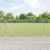 Hexagonal Fence vidaXL 1x10 M Galvanized Steel 3353762
