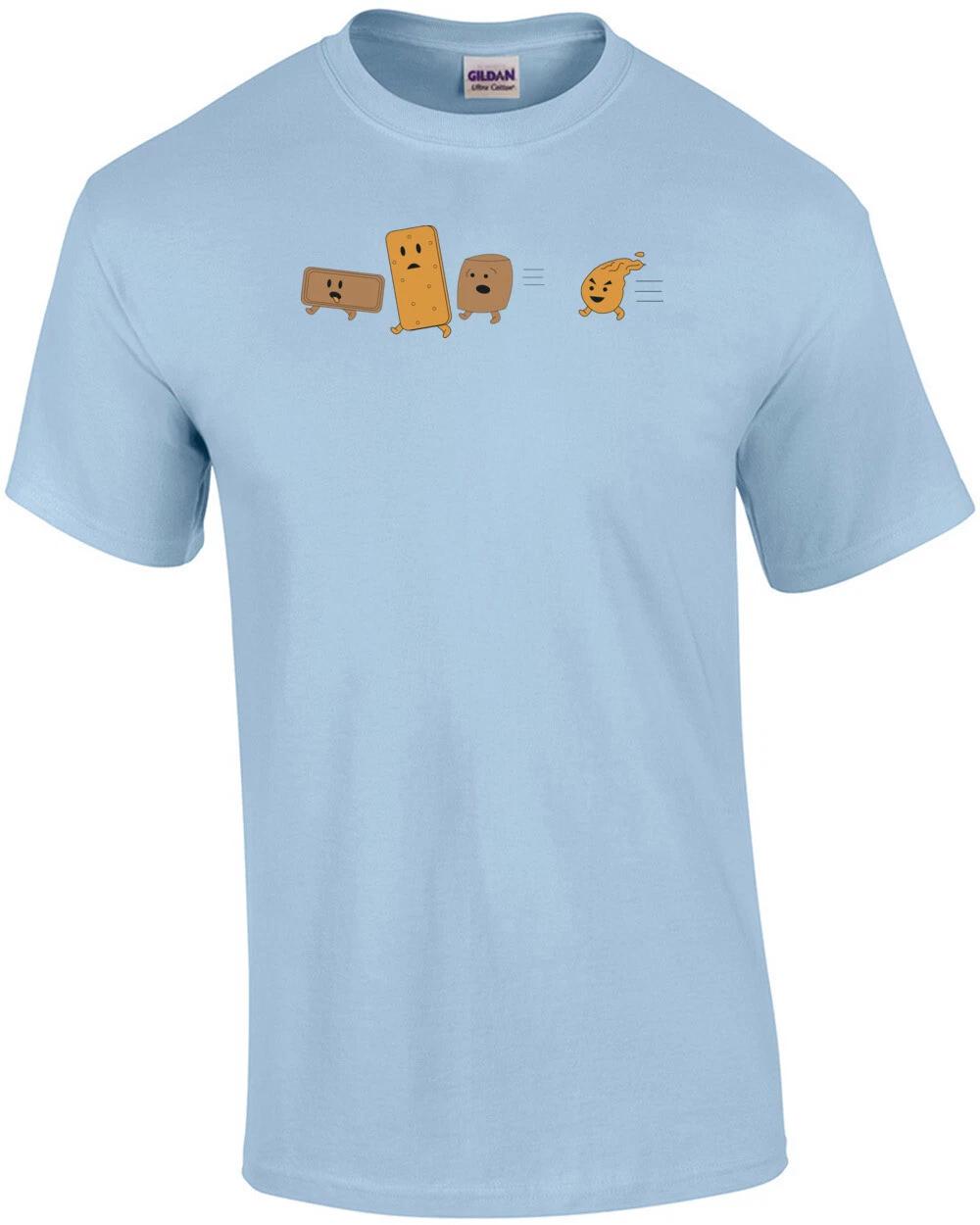 Running S mores Funny Shirt 3XL