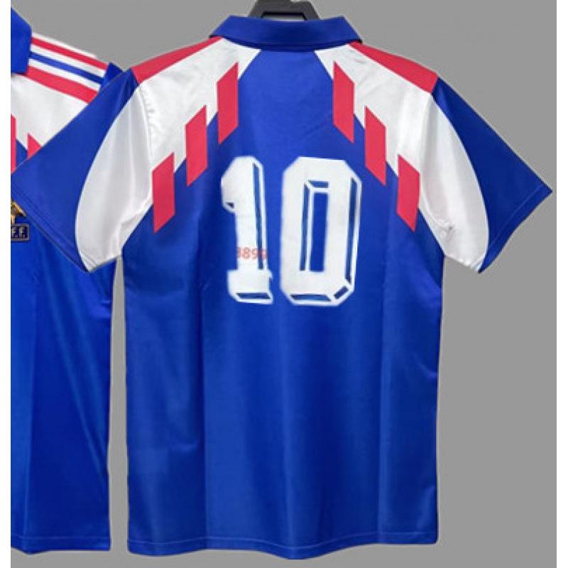 Vintage Jersey Classic Football Jersey National Team Jersey Zidane Henry Mbappe Cantona Ribery Jersey