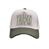 Women Men Adult Washed Printed Baseball Cap Washed Cotton Daddy Hat