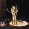 Brass Tea Ceremony 6-piece Sets Tea Cup Fork Clamping Tea Knife Spoon Tools Kung Fu Teaware Accessories Set