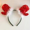 Christmas Sequins Headband Party Costume Hat Party Karaoke Punk Photo Props Cool Party Hat Hair Hoop Photo Props